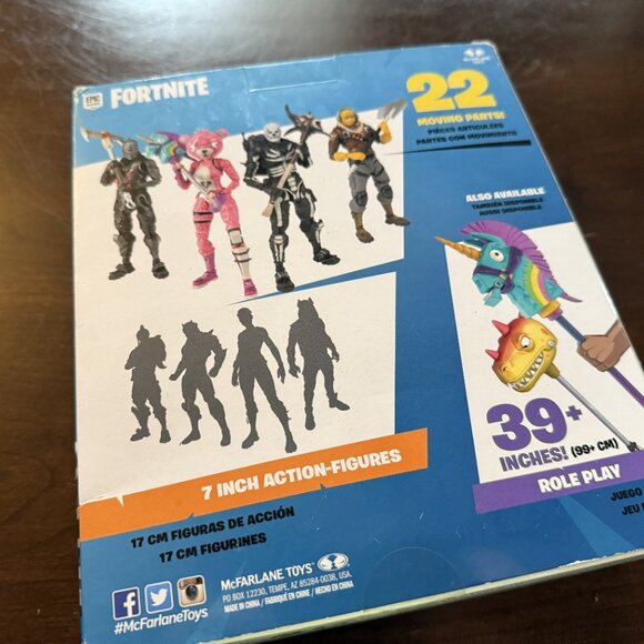 Fortnite Skull Trooper Action Figure | McFarlane Toys | New in Box - Picture 2 of 4